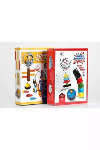 Jeu de Verre Détective Jeu Ensemble de 2 Jeux Amusants et Éducatifs