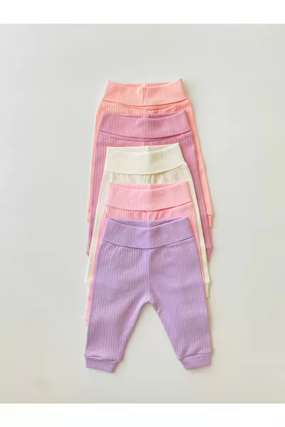 بنطلون أساسي خماسي % قطن مع تقرير