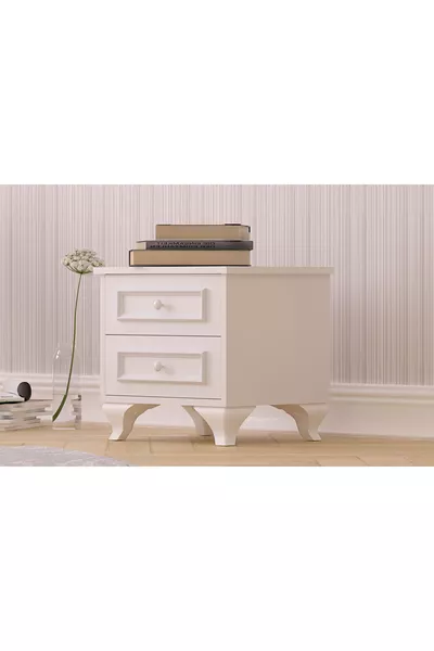 Lina Country Multifunctionele Nachtkastje met 2 Lade