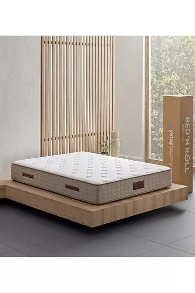 سرير مع جيب من رول ماجستات درجة أولى بزنبرك