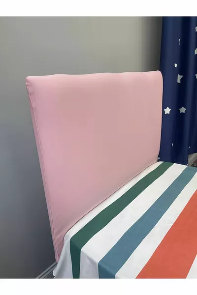 Housse de tête de lit de base rose