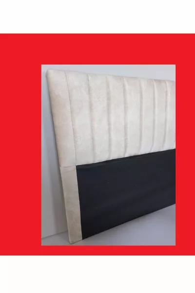 TUANA قاعدة سرير مع مسند رأس كريمي