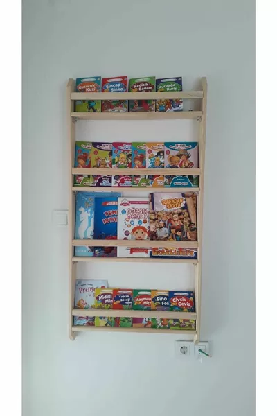 Holz Montessori Holz Wandregal Dekoratives Regal Cm