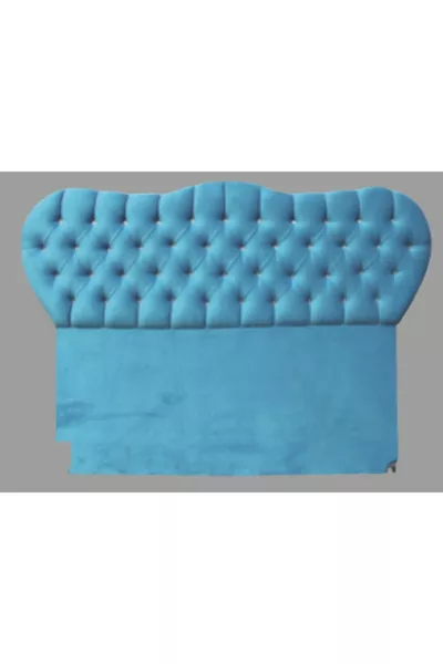 عنوان نموذج أل سي كريستال سم وجه طفل قماش مبطن حديث اللون أزرق مصنوع يدويًا