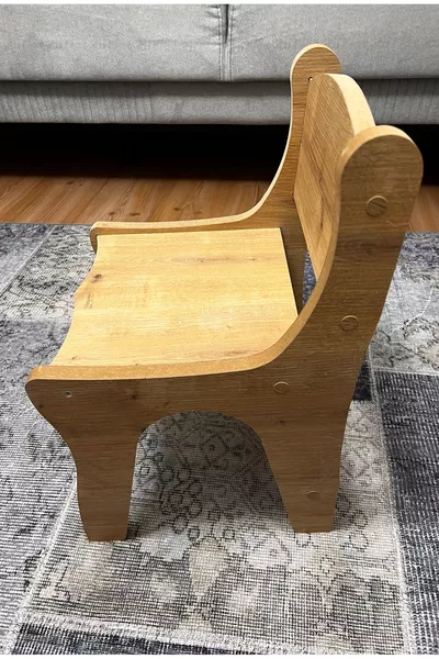 كرسي مونتيسوري للأطفال للعب والنشاط والدراسة