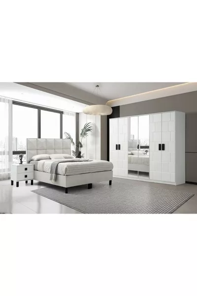 غرفة نوم إرجييس من MDF % | توصيل وتركيب مجاني