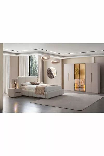 MALDIVEN BRUILOFTPAKKET SLAAPKAMER/EETKAMER/ BANKSTEL (3+3+1)