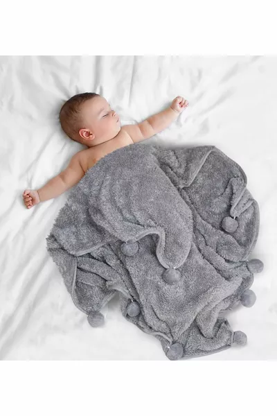 Baby Blanket, Crib Blanket, Stroller Blanket, Swaddle Blanket, Plush Blanket, Wel