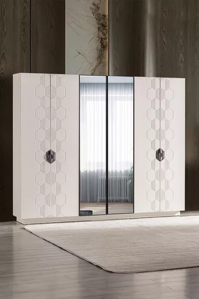 Спален комплект Опал с 6 врати