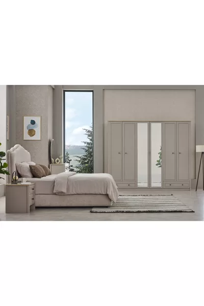 طقم غرفة نوم رافون، بستة أبواب