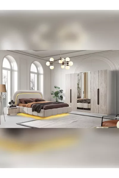 % Mdf uludağ yatak odası takımı