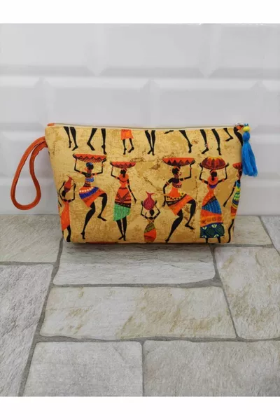 Сумка-портфель с мандалами и девушками