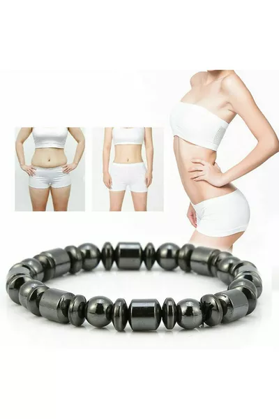 Unisex - Kilo Verdiren Hematit > Terapi Doğal Taş Padore Bileklik | Çakraları Açar!