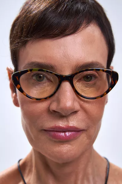 Lars Leopard Blue Light Blocking Glasses