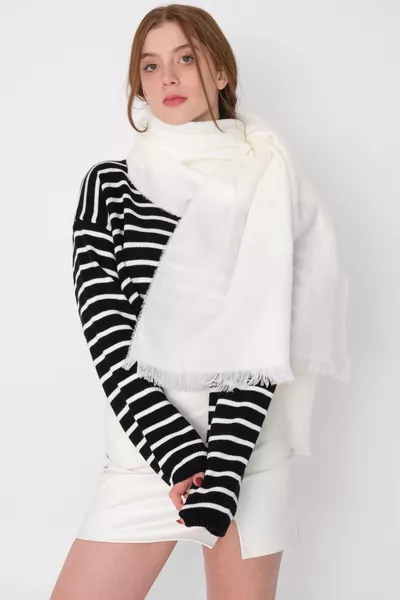 Long Soft Textured Scarf 