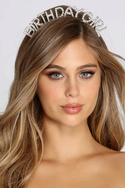 Birthday Girl Jeweled Birthday Party Crown