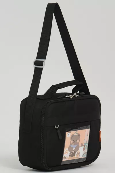 Детска обядна чанта в корейски сладък стил с аксесоари - термоизолирана обядна чанта с термос