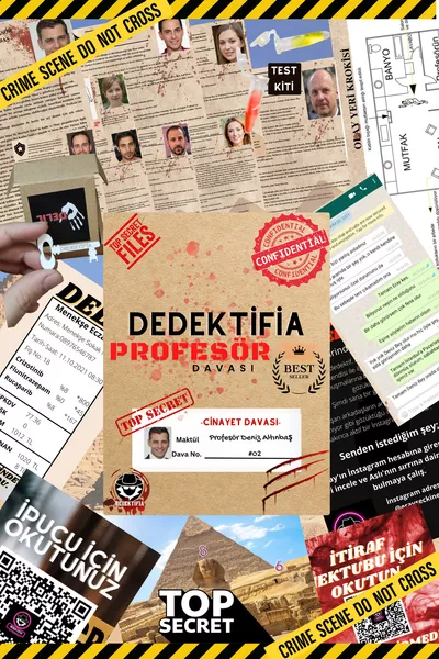 Gioco di detective Professor Deniz Caso Gioco di Risoluzione del Crimine, Giochi di detective, risoluzione di crimini