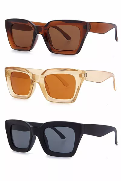 نظارات شمسية نسائية 3 في 1