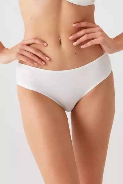 Pack économique de 5 pièces  Coupe classique confortable pour le bas du dos Coton Basic Classic