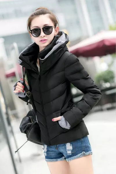 Manteau d'hiver matelassé imperméable quotidien pour femme