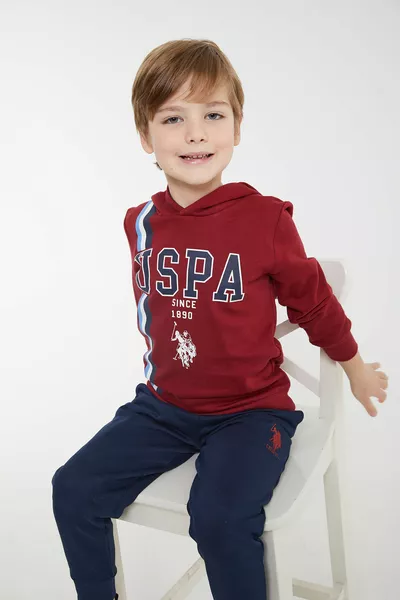 Мъжки детски бордо спортен екип