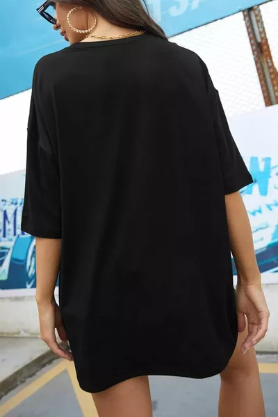 Unisex T-shirt met vlinderprint