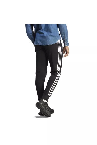 Essentials French Terry Tapered Cuff 3-Stripes Sweatpants