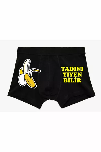 Printed Men's Boxer for Those Who Enjoy the Taste