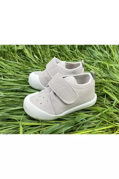 Anka Girl / Boy Baby First Step Grey Bootie Slippers Unisex Daily Sports Shoes .k.