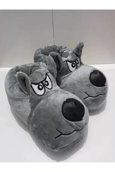 Пандуф Сив Мъжки Домашни Чехли