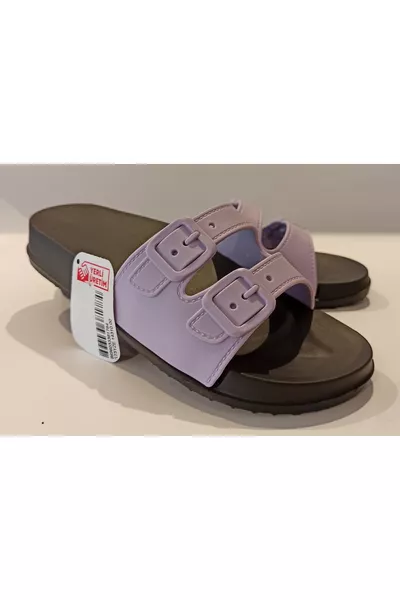 Lila Anatomische Zool Zachte Plastic Extra Licht Dames Zwembad Zee Strand Huis en Straat Slippers Eva