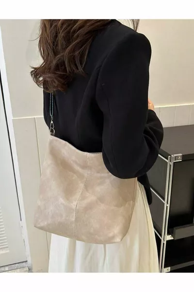 المرأة حقيبة مصممة للاستخدام اليومي، مريحة للغاية، جلد ناعم، وحمالة كتف واسعة