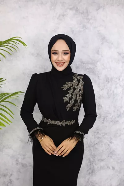 أويكو فستان سهرة محتشم