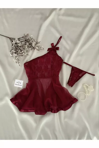 مجموعة ملابس نوم داخلية قصيرة جدًا مثيرة من فاير