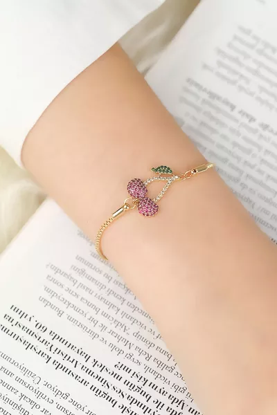 ЖЕНСКИЙ БРАСЛЕТ ИЗ НАСТОЯЩЕГО ЗОЛОТА С ПОКРЫТИЕМ