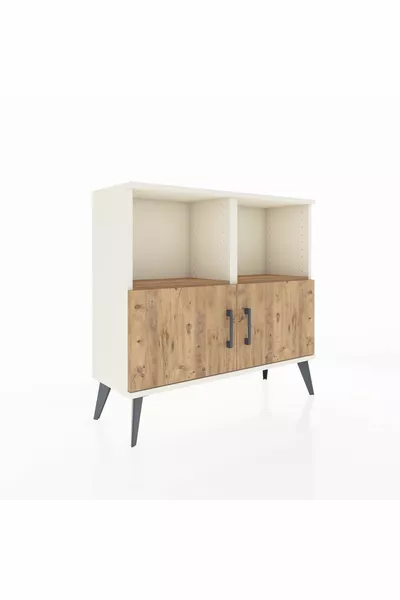 Arges Dresser 2 Shelves 2 Doors Moonstone-Pine