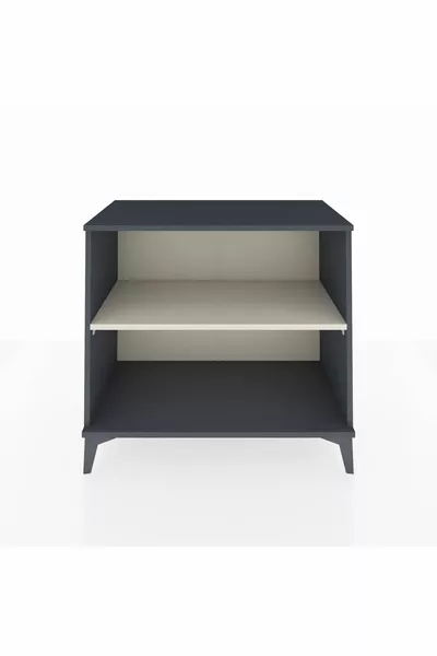 Хиперион Скрин с едно рафтче Антрацит-Охра