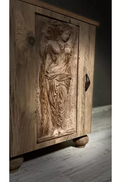 “Roma's Stille Meisje Nachtkastje Kast speciaal ontwerp beperkte oplage