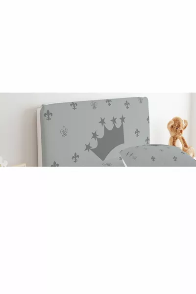 غطاء رأس السرير تاج الملك ونقوش عرقية