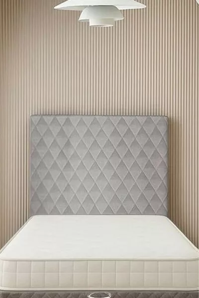 رأس سرير مريح اقتصادي، رأس قاعدة السرير، رأس سرير بسيط بنقشة (خيارات القياس)