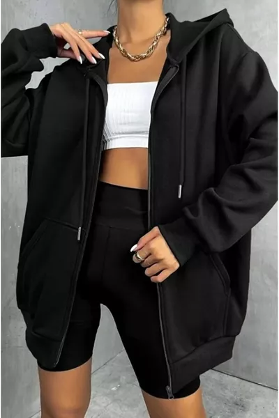 UNISEX БЛУЗОН С 3 ПЛЕТЕНИ НИВA И ЦИП, С ШАРДОН