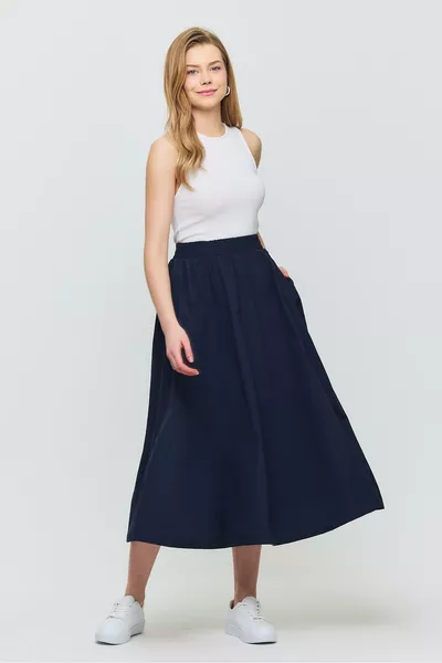  جيب تفاصيل رول مازنية تنورة لاسي