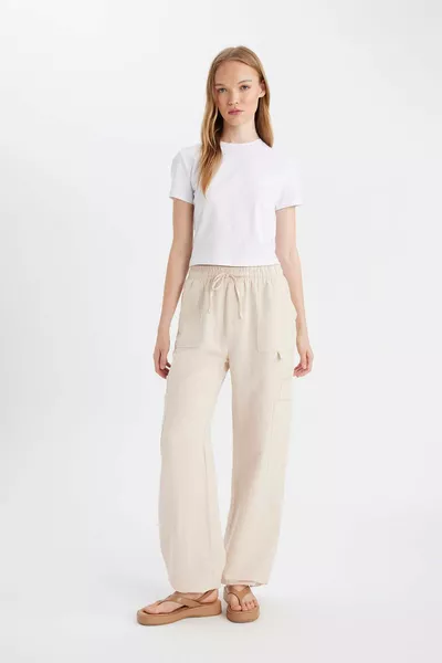 Coool Fitted Bisiklet Yaka Basic Düz Kısa Kollu Siyah Tişört SP