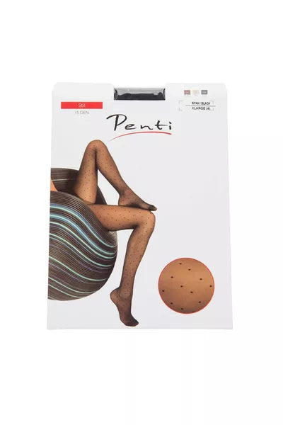 Gestripte Dunne Panty Stijlpunten