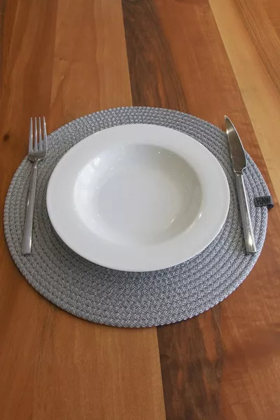 6 штук серых джутовых подставок под тарелки / американские сервировочные подстилки Lux Sunum Deka Home