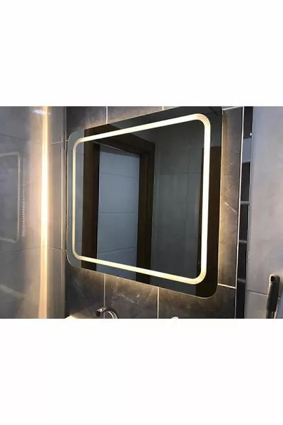 Ламинирано огледало за баня с LED *