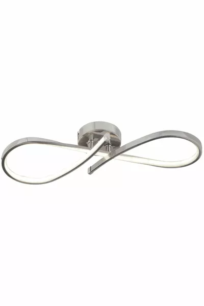Vetto Krom  Watt Plafondlamp met 3-Kleuren LED, Moderne LED voor Keuken, Badkamer, Woonkamer Hanglamp