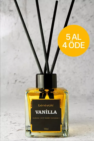 Diffuseur d'ambiance à bâtonnets Vanille Bambu  ml | Notes de vanille, noix de coco et ambre