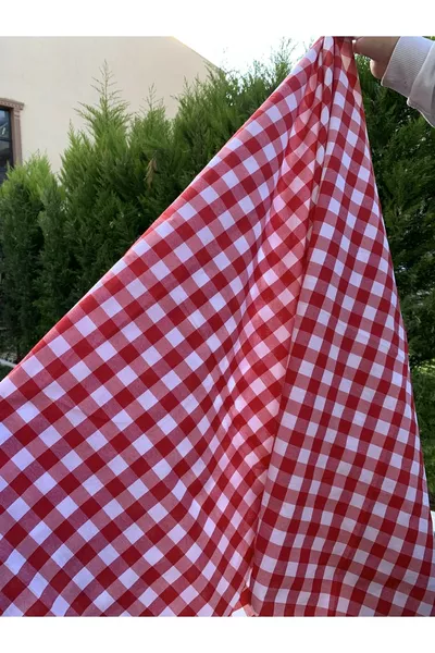 Gingham Table Cloth, Picnic Blanket, Multi-Purpose Cover cm